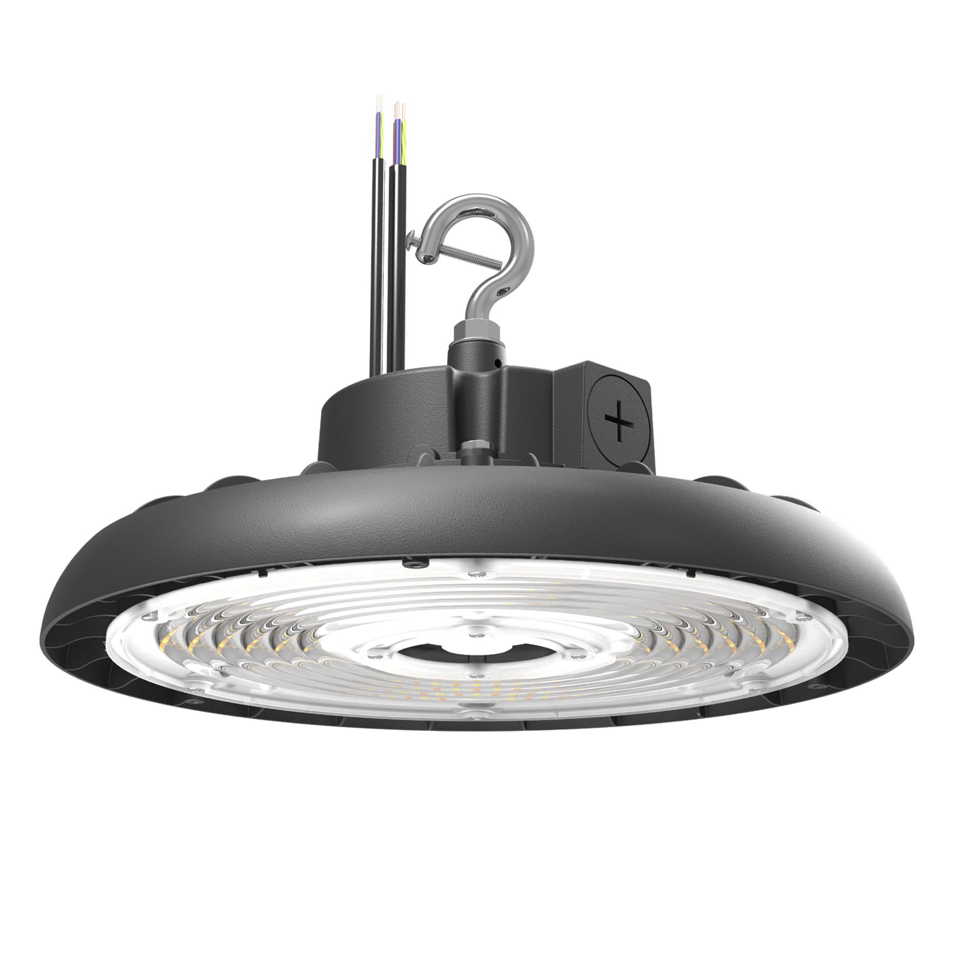<strong><font color=”#CAFF53″>150W UFO Round High Bay</font></strong><br>Order# RHB2000<br>